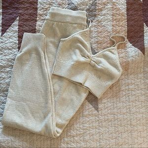 Cozy Knit Lounge Set from H&M size M
